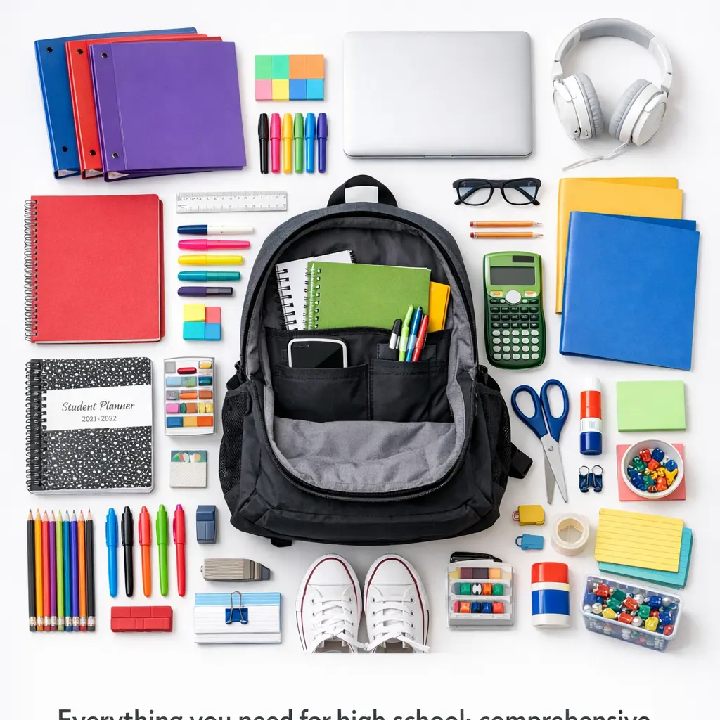 Ultimate High School Supply List: Everything You Need for Grades 9–12 Ultimate High School Supply List: Everything You Need for Grades 9–12