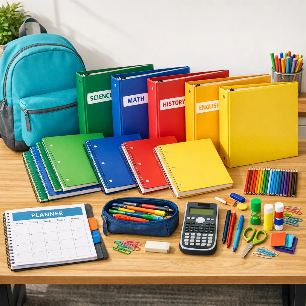 Middle School Supply List: Complete Guide for Grades 6-8 Middle School Supply List: Complete Guide for Grades 6-8